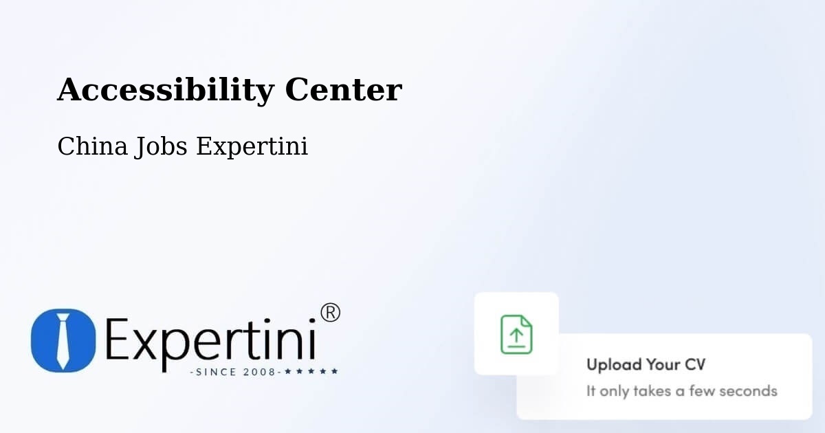 Accessibility Statement – Taizhou - China Jobs Expertini
