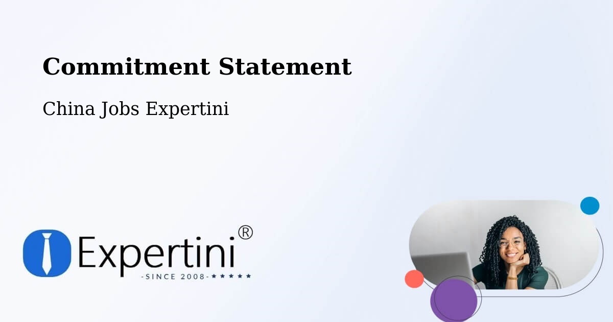 Corporate Commitment – Taizhou - China Jobs Expertini